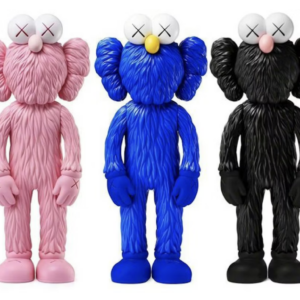 KAWS BFF  Vinyl Figure Pink/Blue/Black Set
