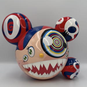 Takashi Murakami “Mr. DOB” Figure ComplexCon exclusive (Red/Blue)