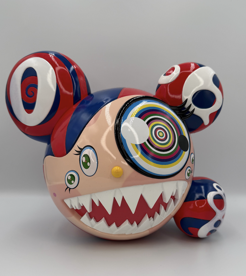 Takashi Murakami “Mr. DOB” Figure ComplexCon exclusive (Red/Blue)