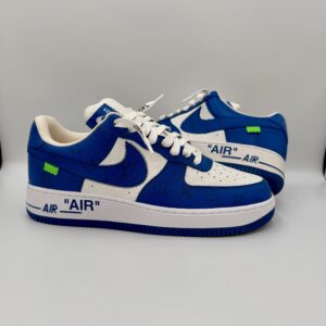 LV x Nike Air Force 1 Low Virgil Abloh “Blue”