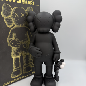 KAWS "Share" Vinyl Figure Black